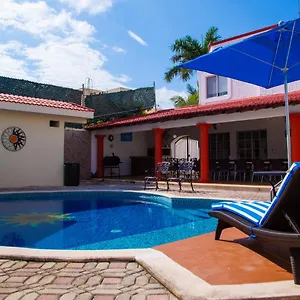  Apartamento Hermosa Casa, En Renta Vacacional Con Piscina, A Tan Solo10 Minutos De La Playa, Cerca De Centros Comerciales, Restaurantes, Bares Y Supermercados México